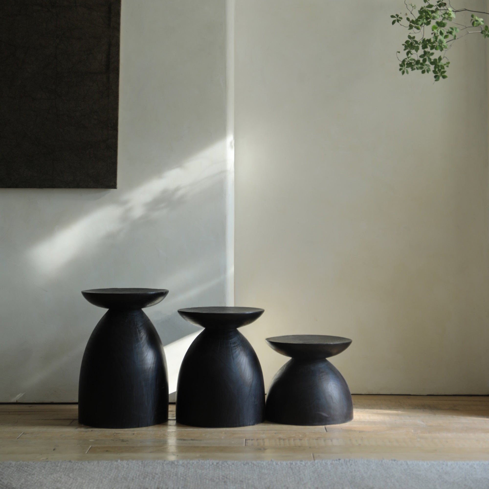 Table en verre de sable