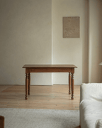 Tables vintage indonésiennes en bois de teck