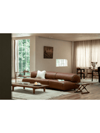 Canapé en cuir Nappa Wave