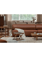 Tabouret en cuir Maverick