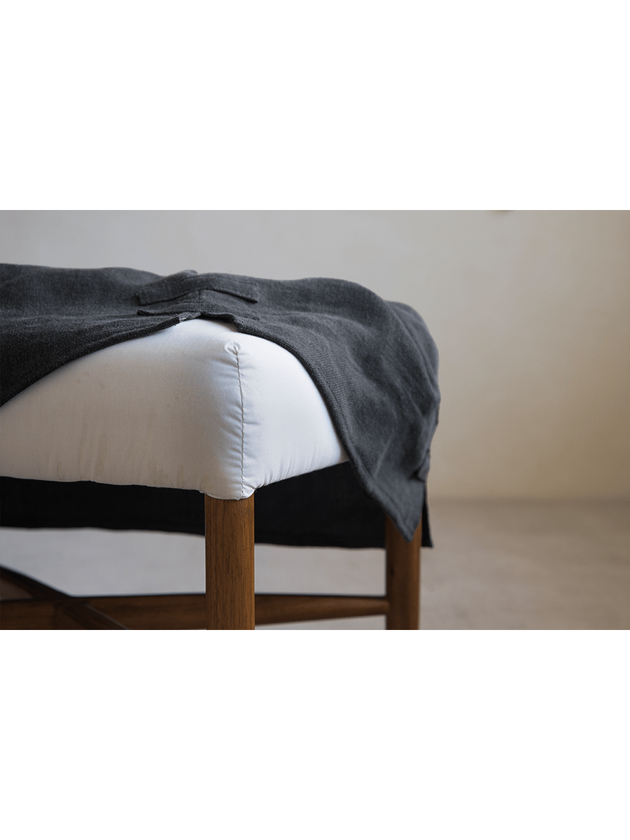 Tabouret à housse Crabby