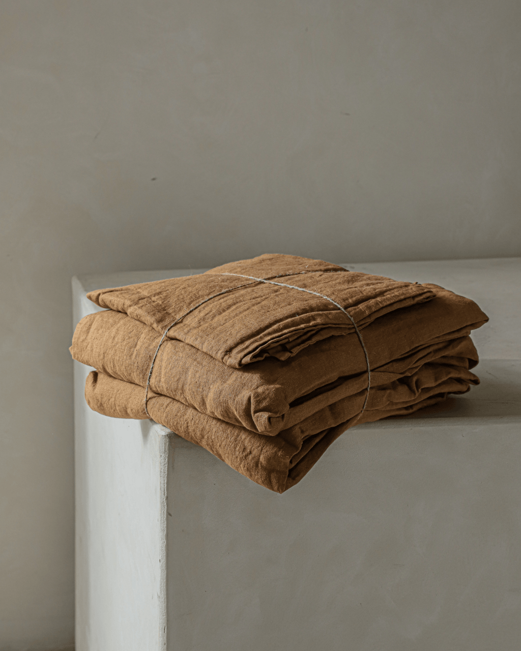 Ensemble de literie en lin serein 