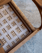 Fauteuil lounge incurvé en C