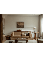 Jupe de canapé en lin