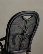 Fauteuil pivotant Ray Mini en rotin