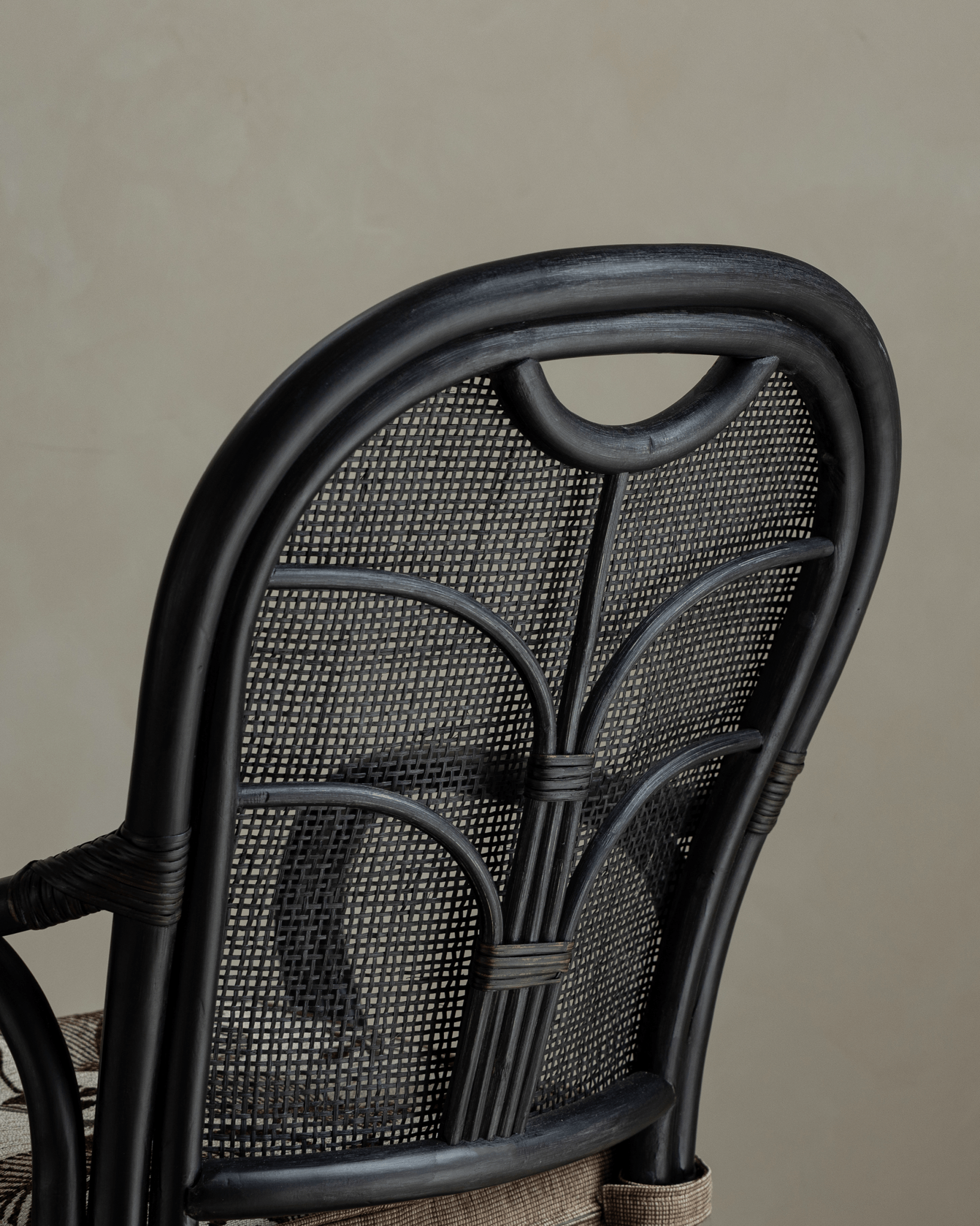 Fauteuil pivotant Ray Mini en rotin