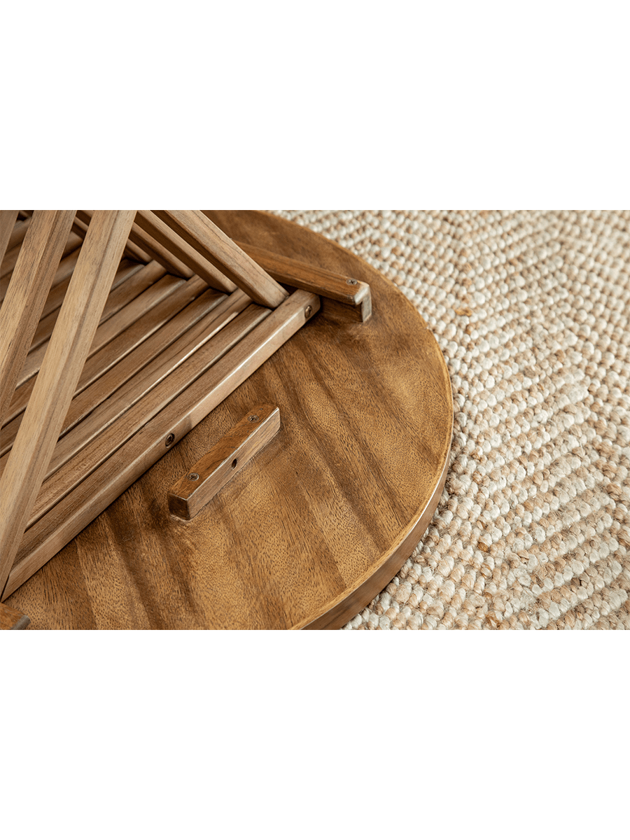 Table basse pliante avec plateau