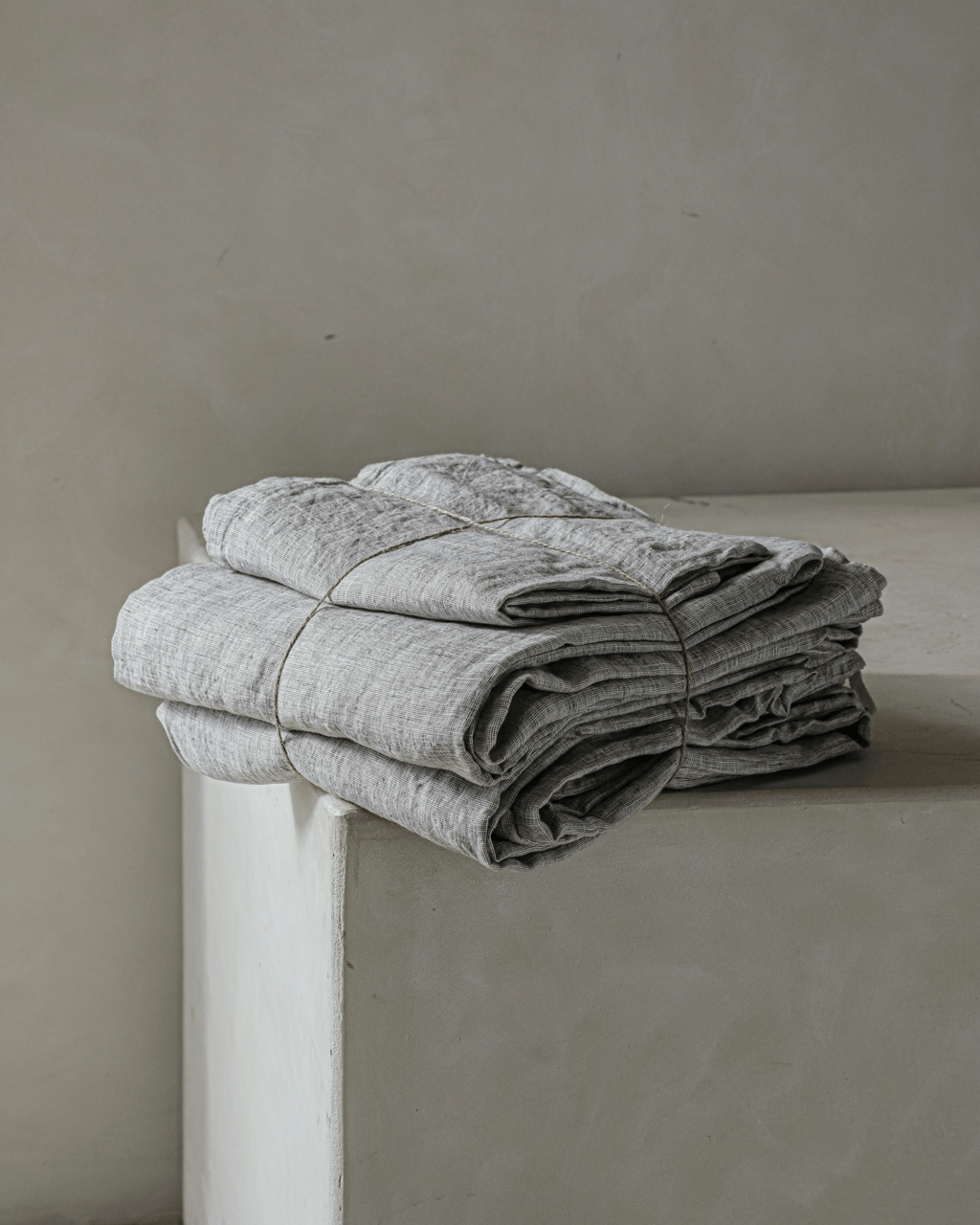 Ensemble de literie en lin serein 