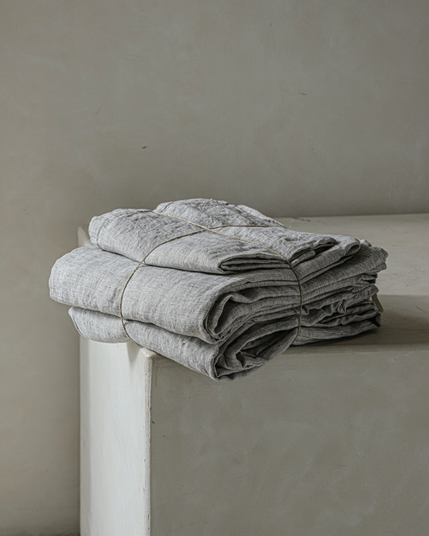 Ensemble de literie en lin serein 