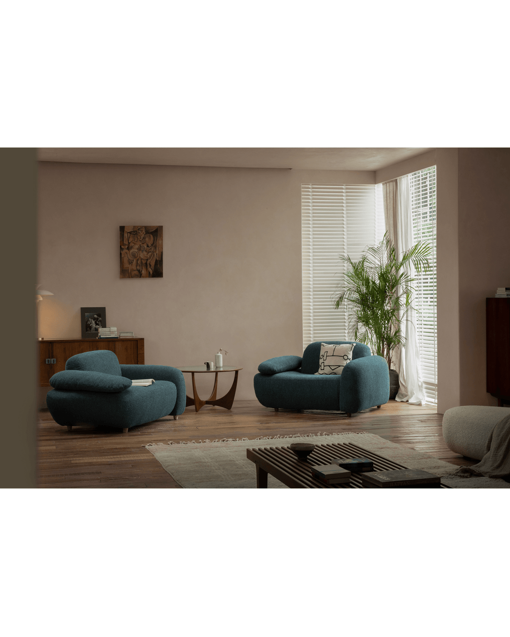 Fauteuil Gestein Bouclé