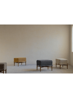 Tabouret à housse Crabby