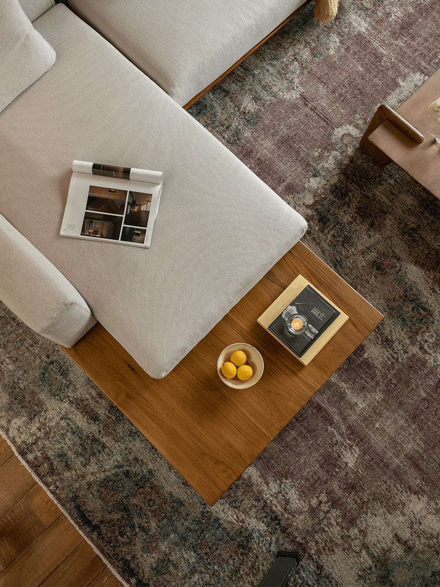 Canapé modulaire en lin Tatami