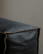 Canapé d'angle en cuir Botan