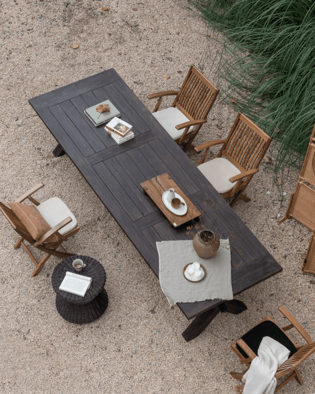 Table de ferme extérieure