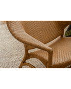 Fauteuil lounge Batman en rotin