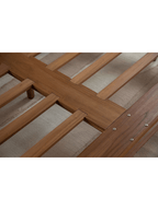 Lit Seren en teck et lin