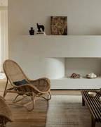 Fauteuil lounge en rotin Buffier