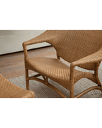 Fauteuil lounge Batman en rotin