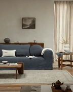 Canapé Domu à housse naturelle