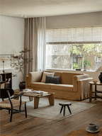 Jupe de canapé en lin