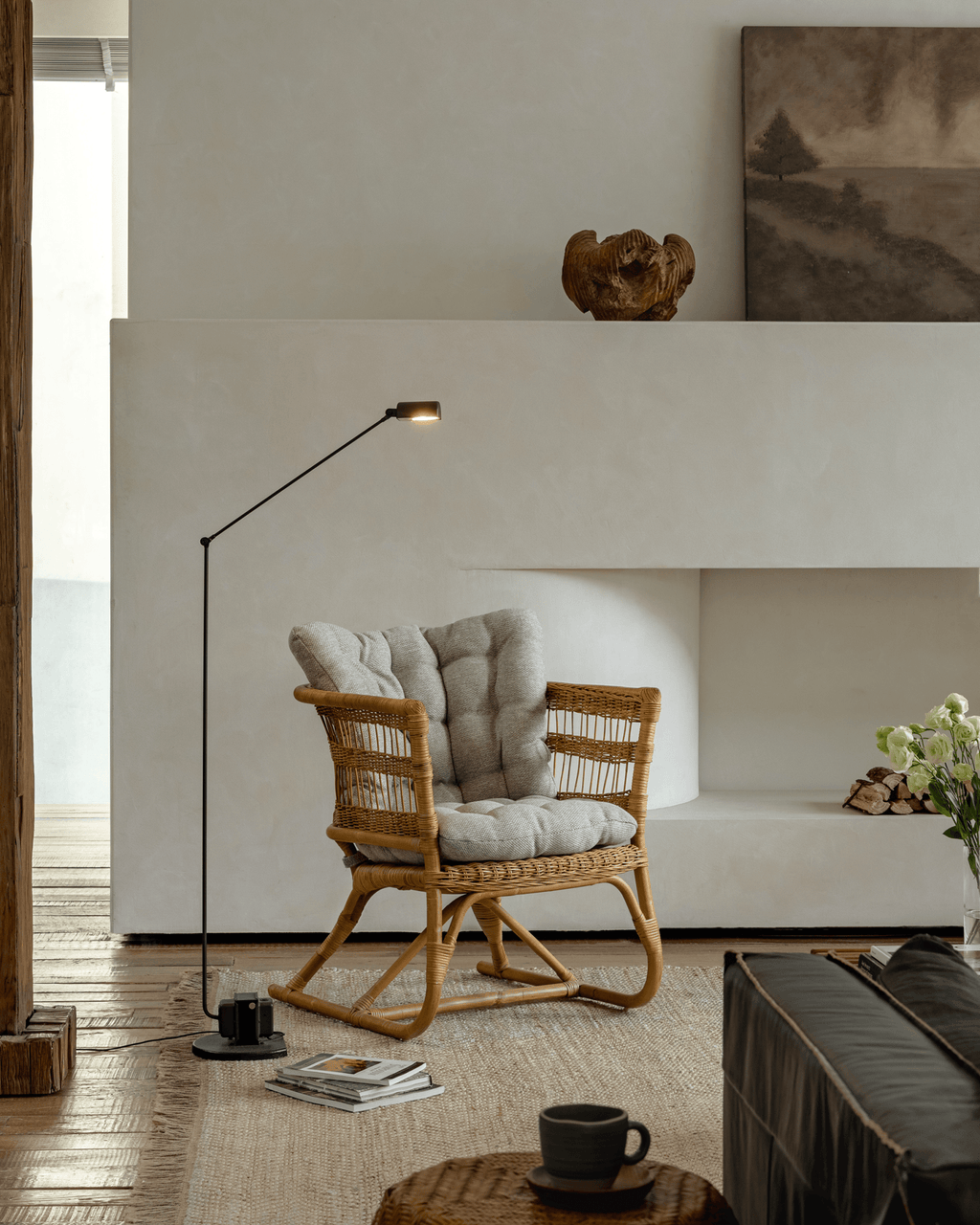 Chaise en rotin Helian