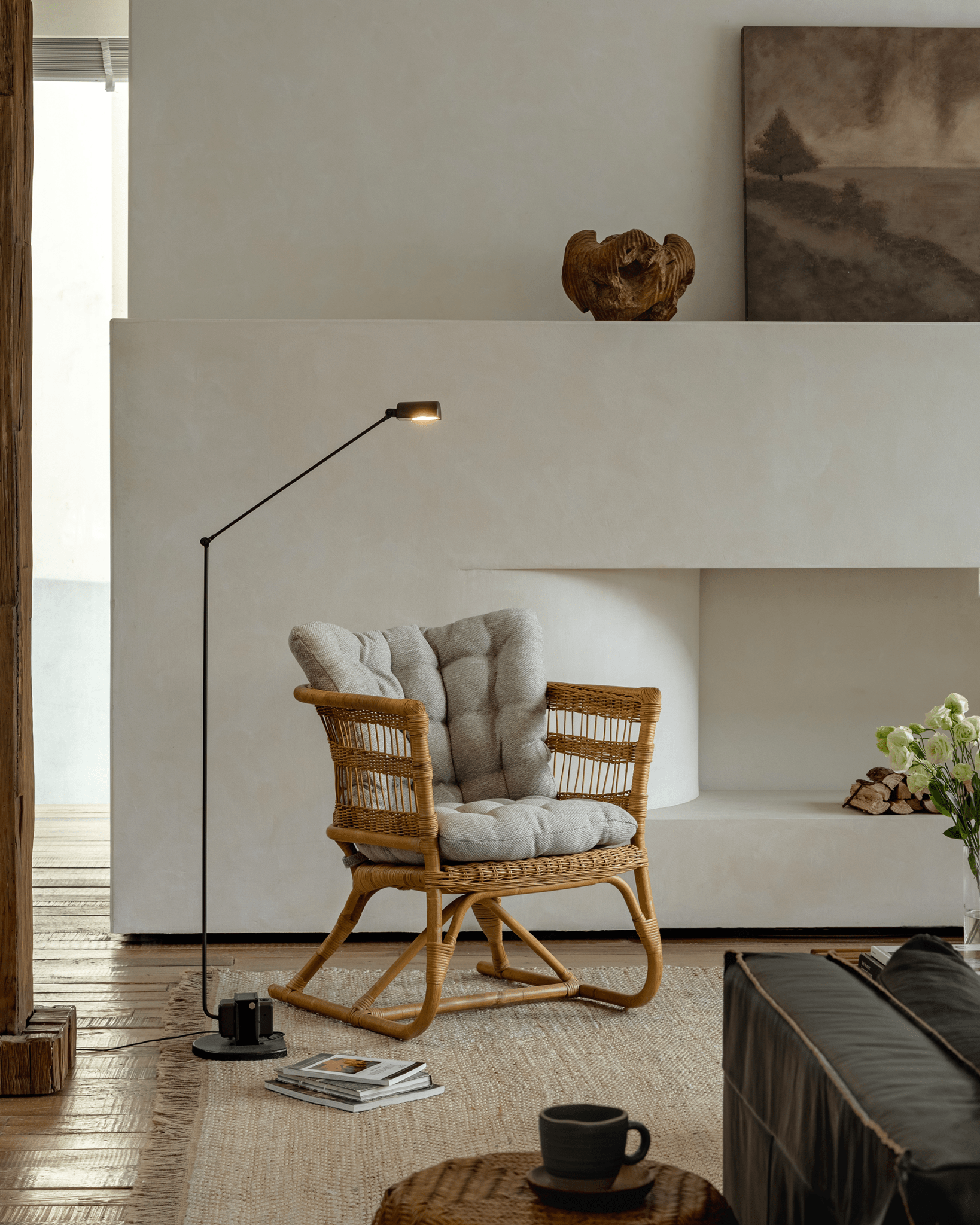 Chaise en rotin Helian