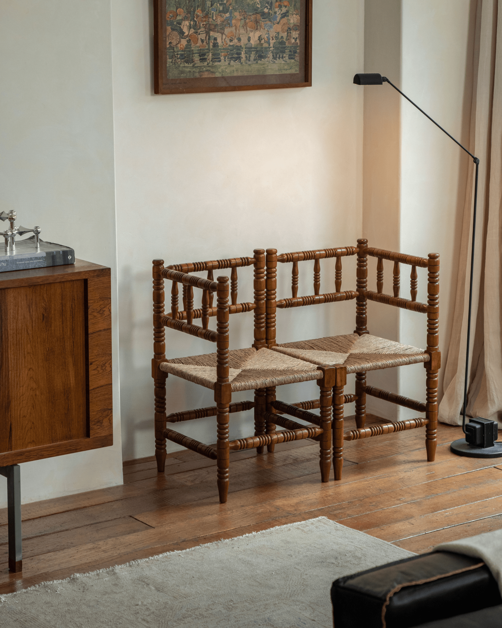 Chaise d'angle Bobbin