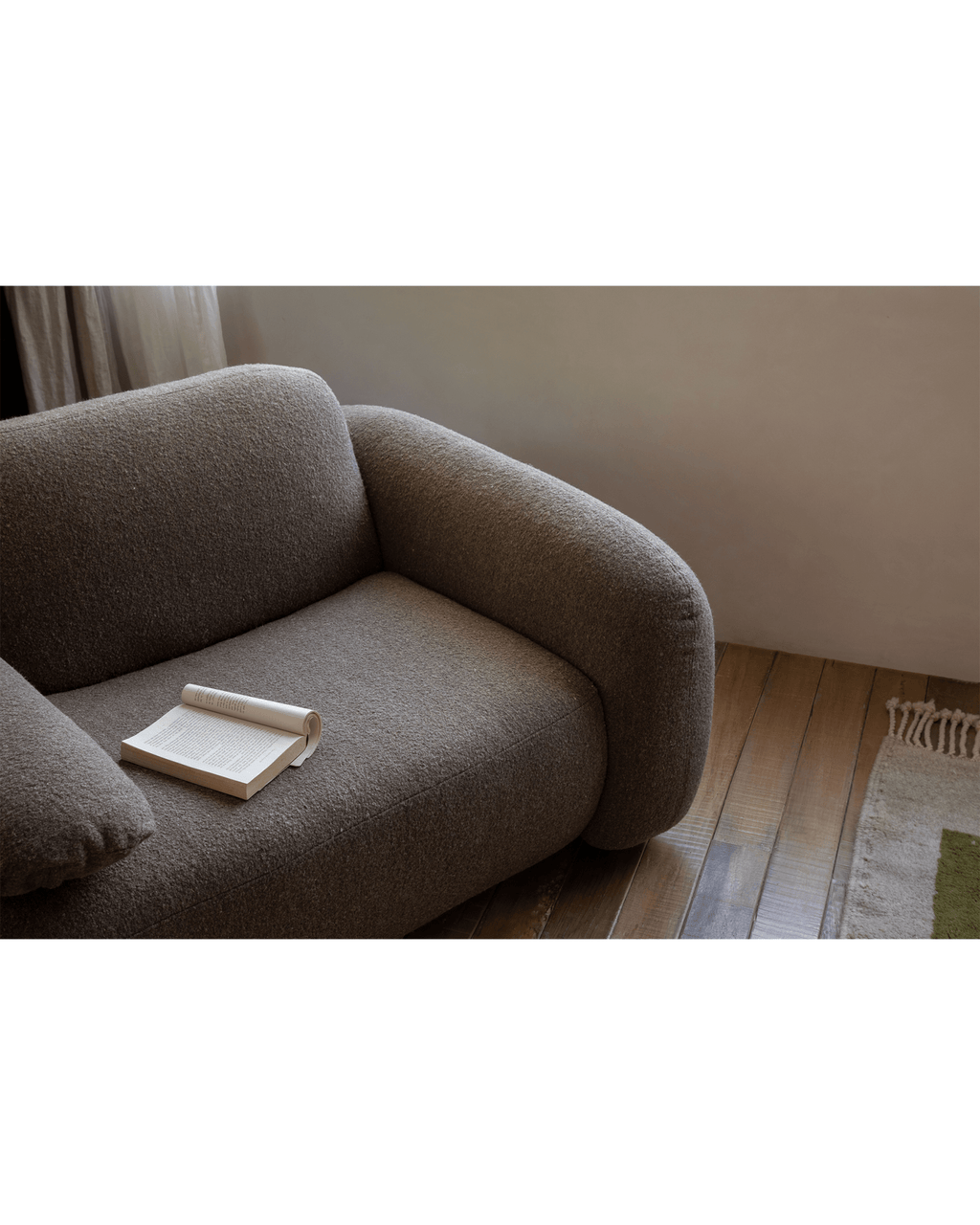 Fauteuil Gestein Bouclé