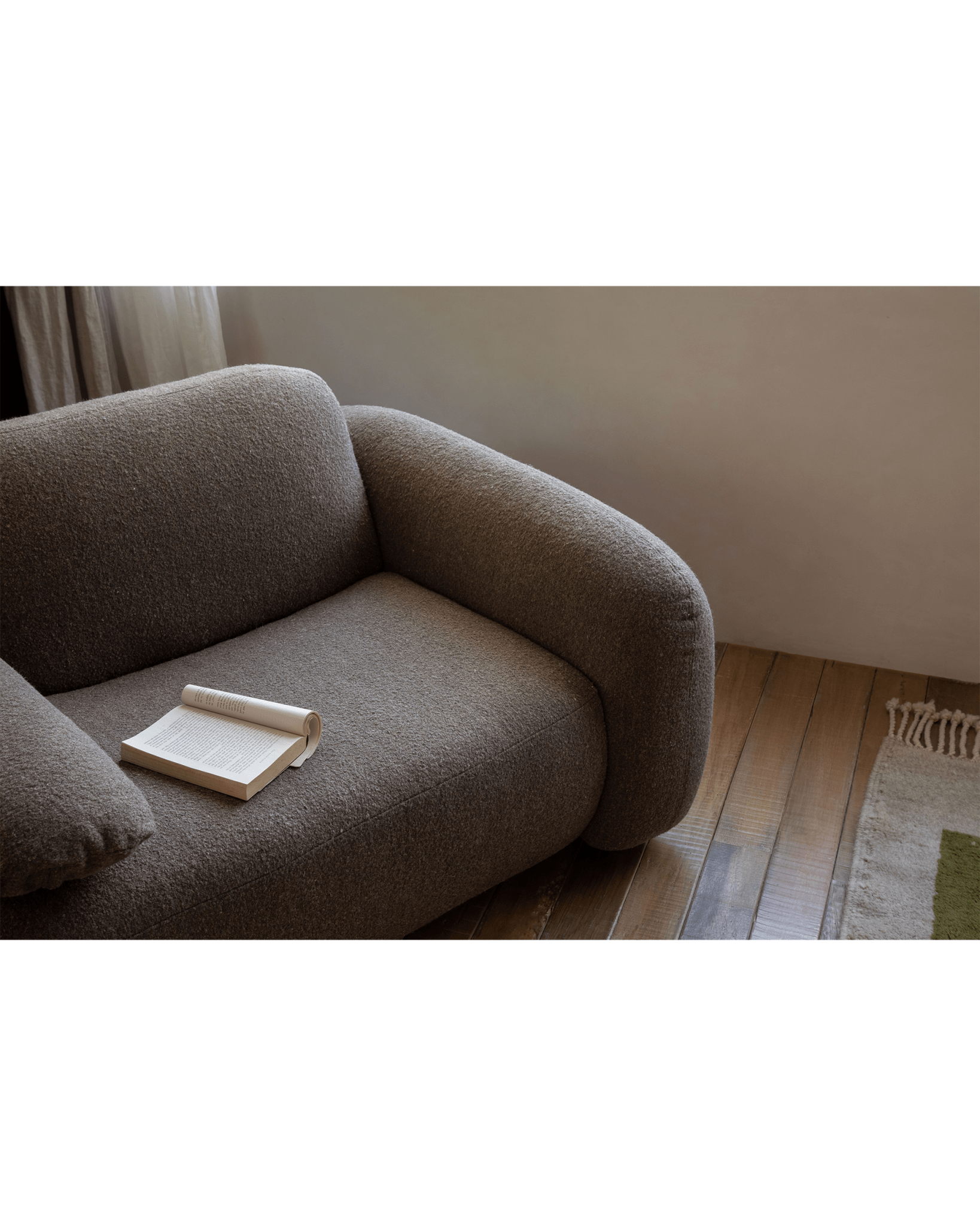 Fauteuil Gestein Bouclé