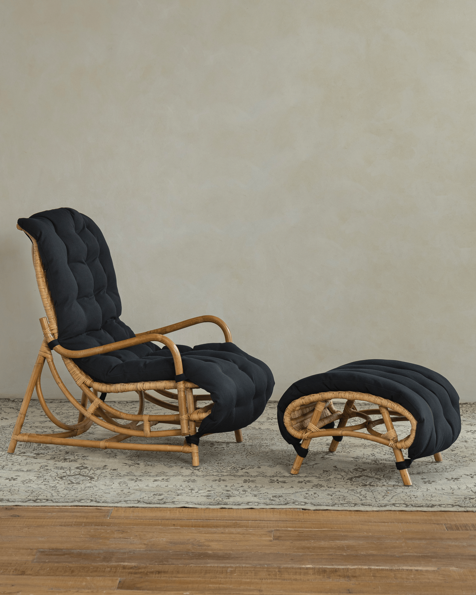 Fauteuil lounge en rotin Nalgae