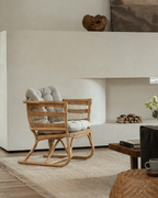 Chaise en rotin Helian