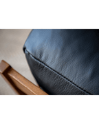 Fauteuil lounge en cuir René