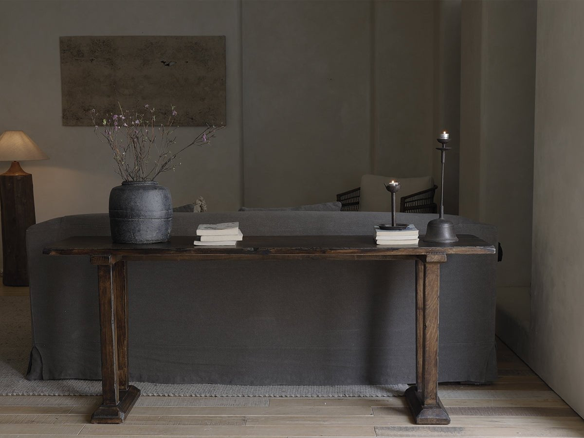 Table console trapézoïdale