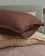 Ensemble de literie en lin serein 