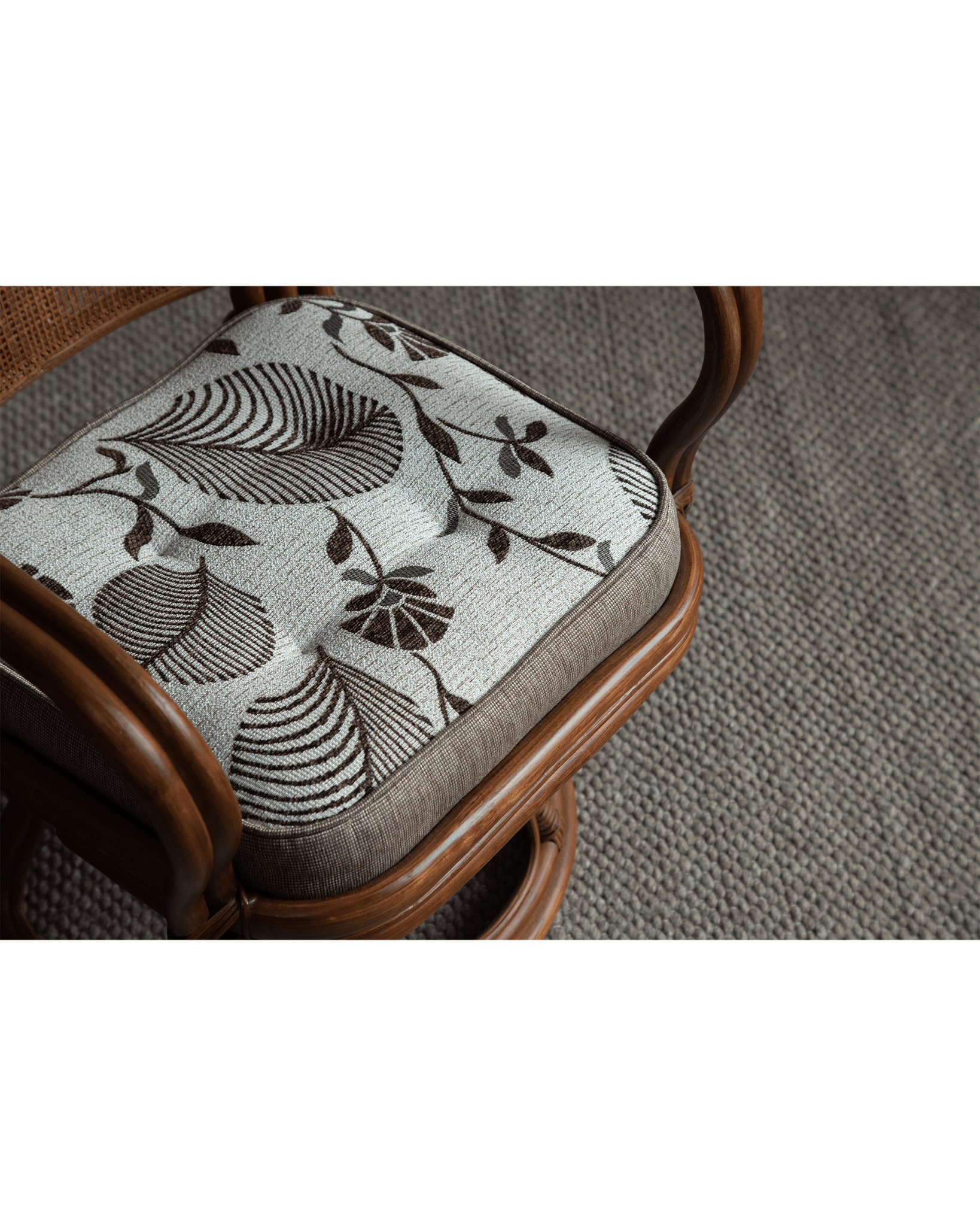 Fauteuil pivotant Ray Mini en rotin