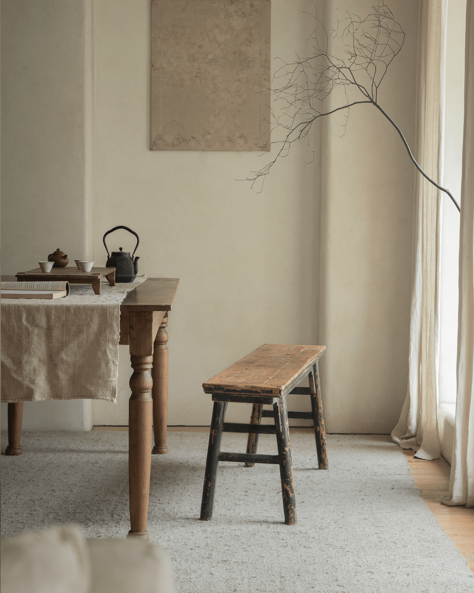 Console chinoise antique