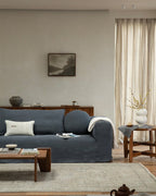 Canapé Domu à housse naturelle