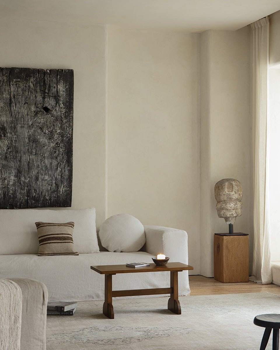 Table d'appoint en forme de sabot