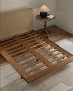 Lit Seren en teck et lin