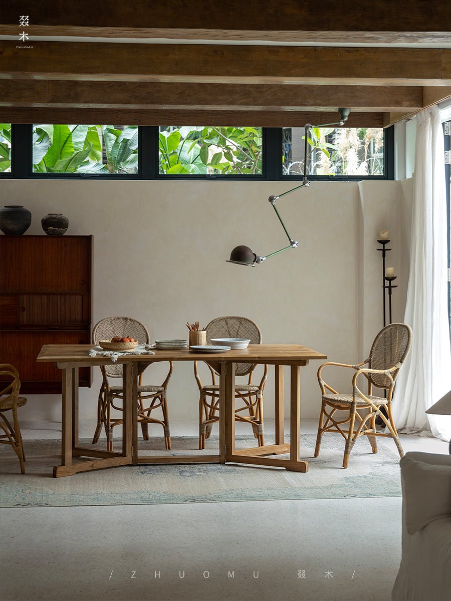 Table pliante extérieure à cadre