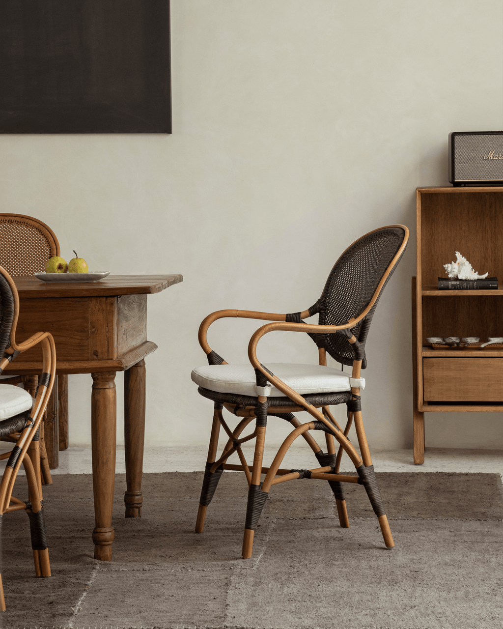 Chaise en rotin Areca