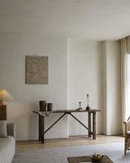 Table console en forme de K