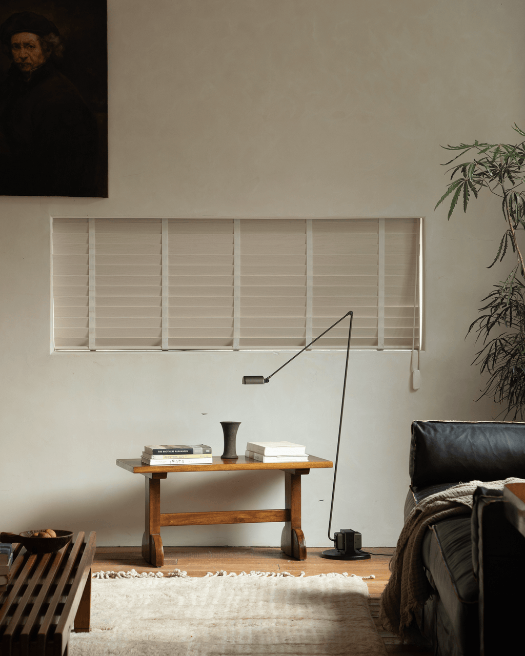 Table d'appoint en forme de sabot