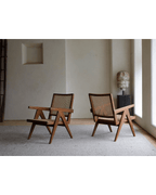 Fauteuil Chandigarh avec accoudoirs