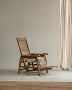 Chaise longue à roulettes