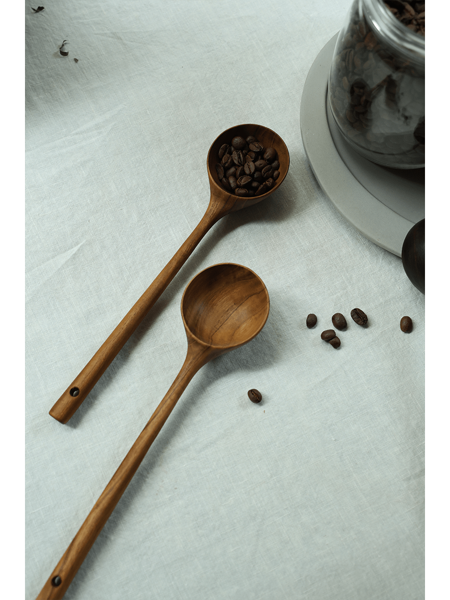 Cuillère à café en teck