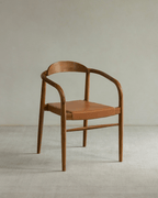 Fauteuil en cuir Crescent