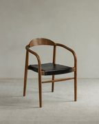 Fauteuil en cuir Crescent