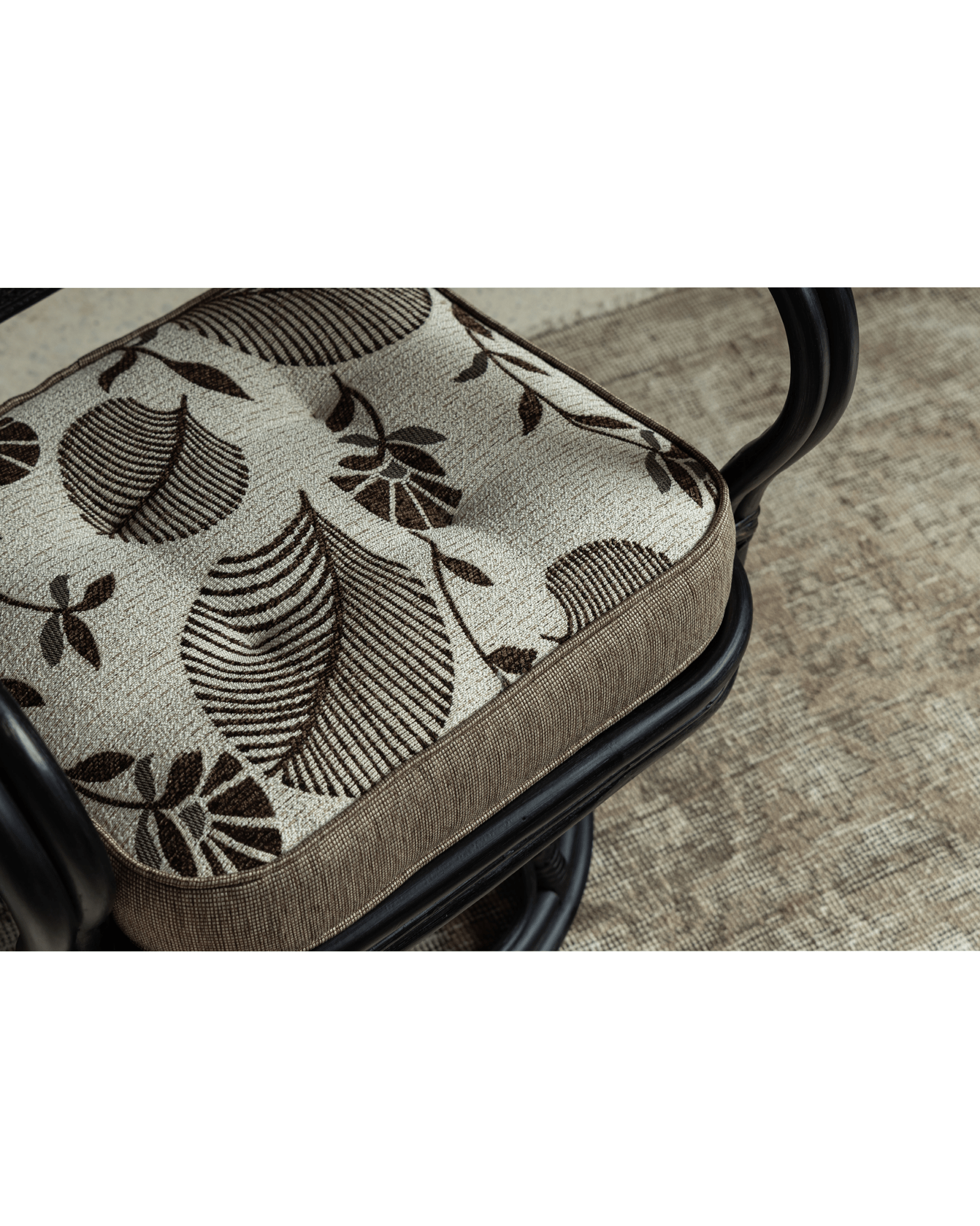 Fauteuil pivotant Ray Mini en rotin