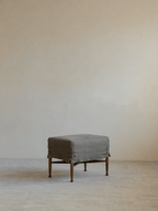 Tabouret à housse Crabby